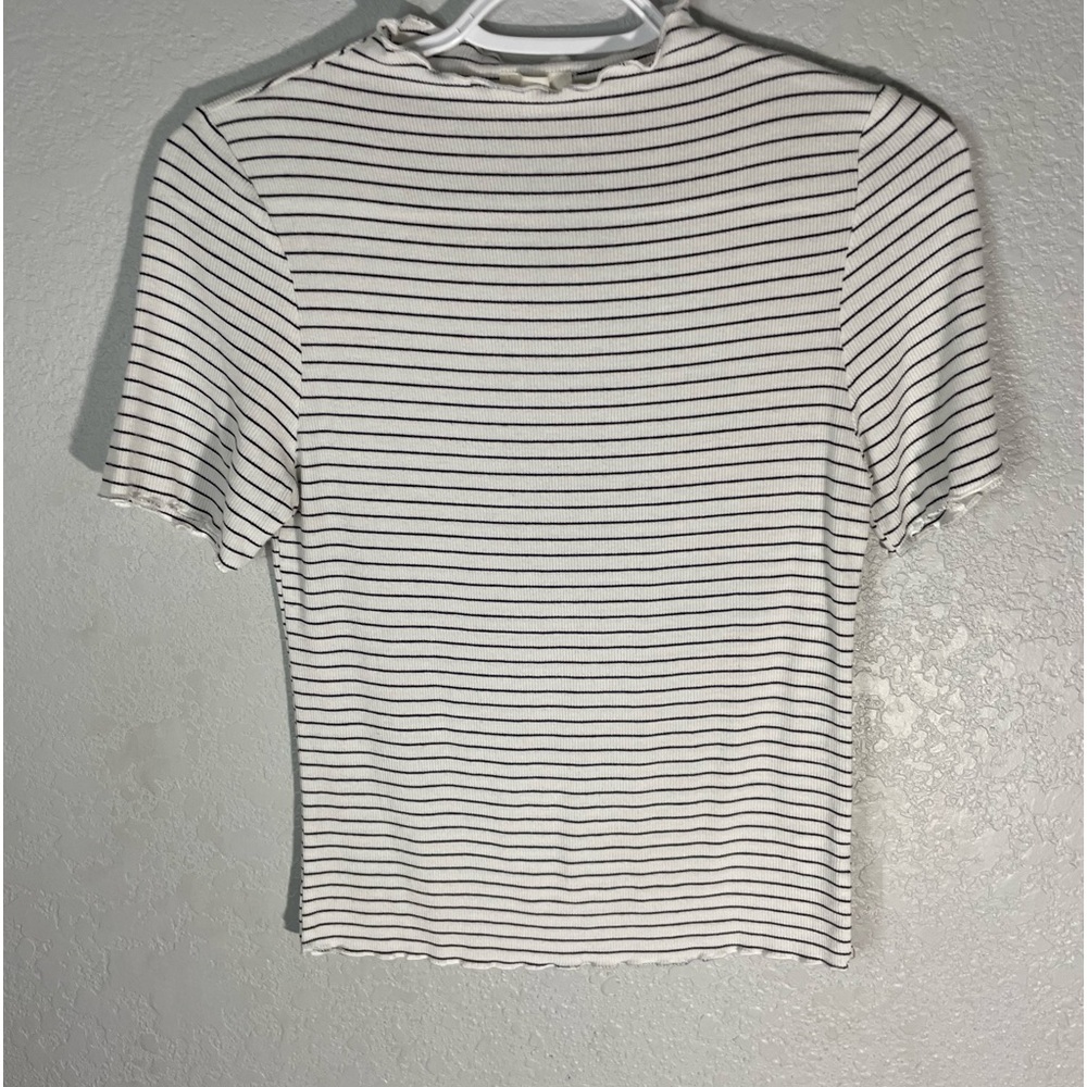 Black and white shirt